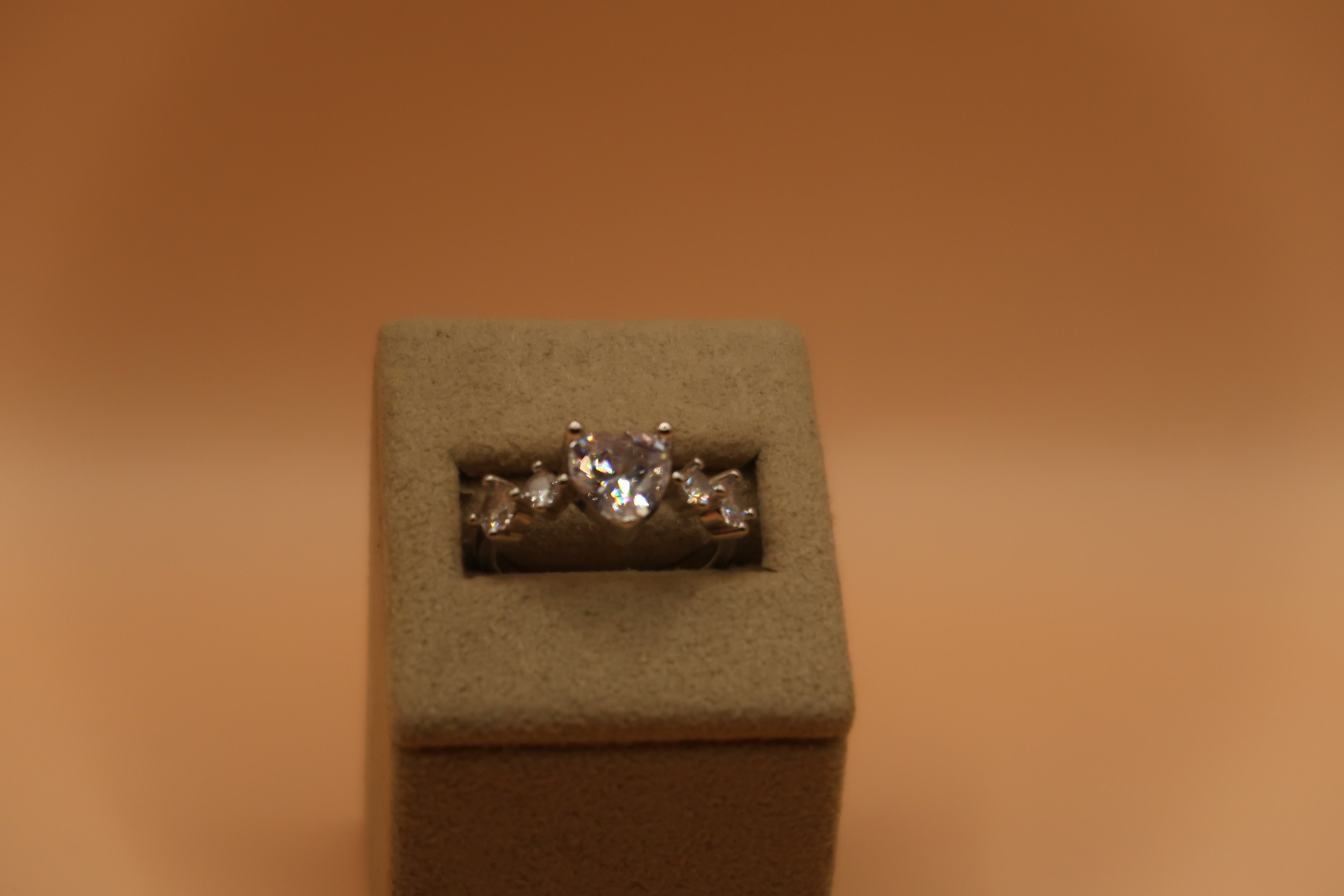 Big  heart ring
