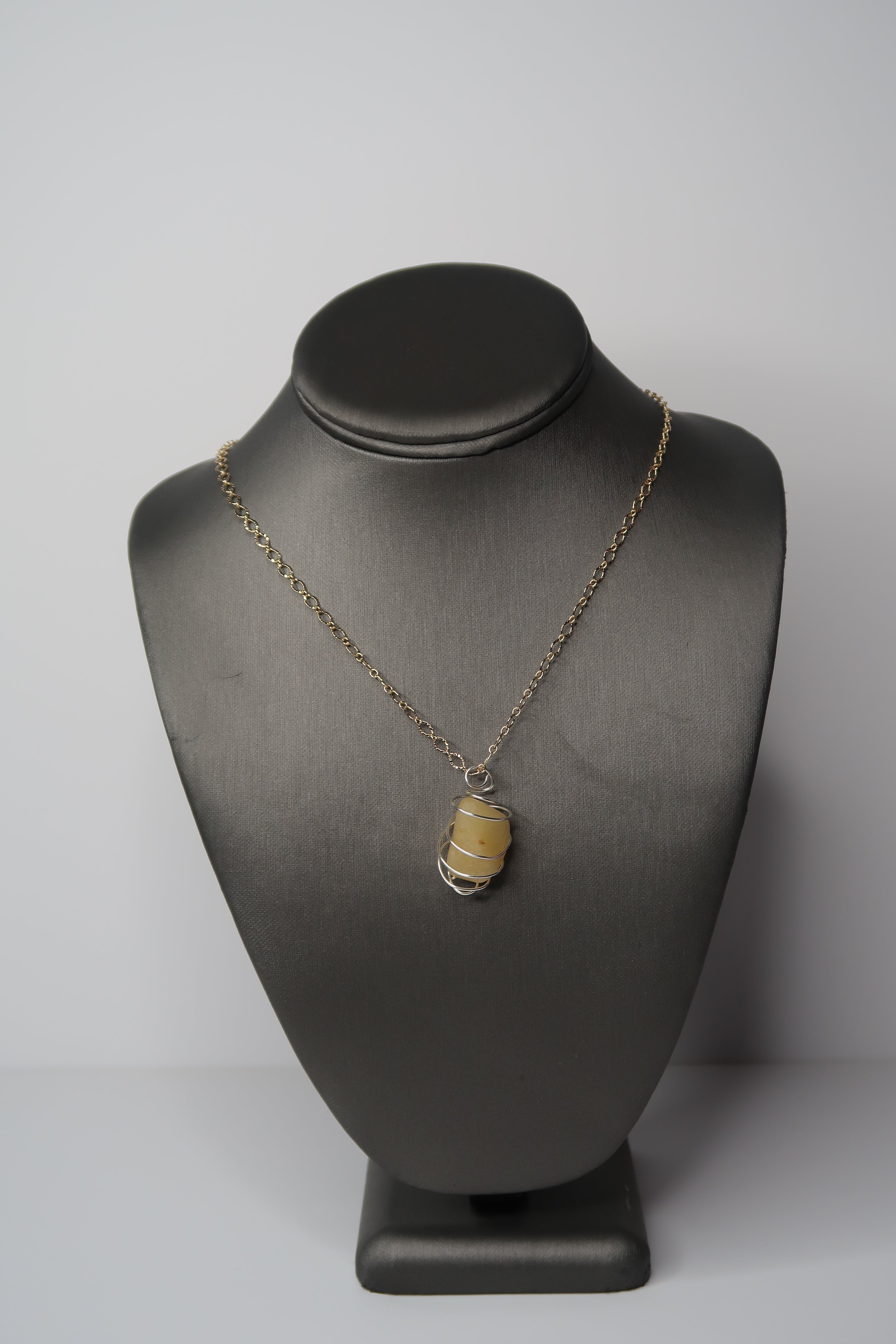 Honey Calcite Necklace