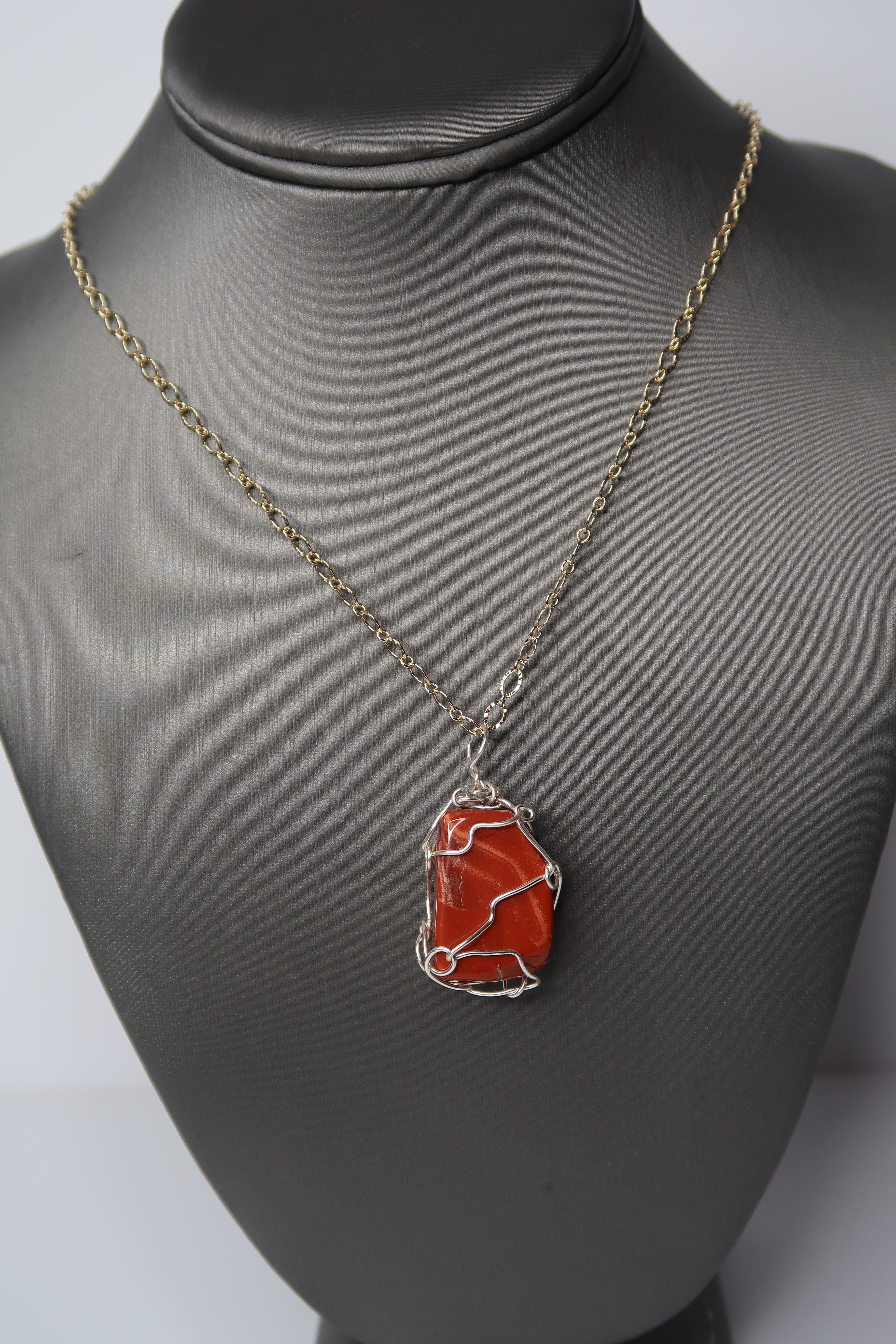 Carnelian necklace