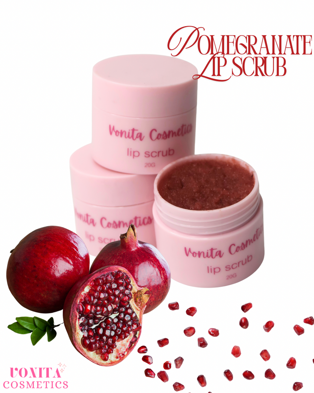 Pomegranate Lip Scrub