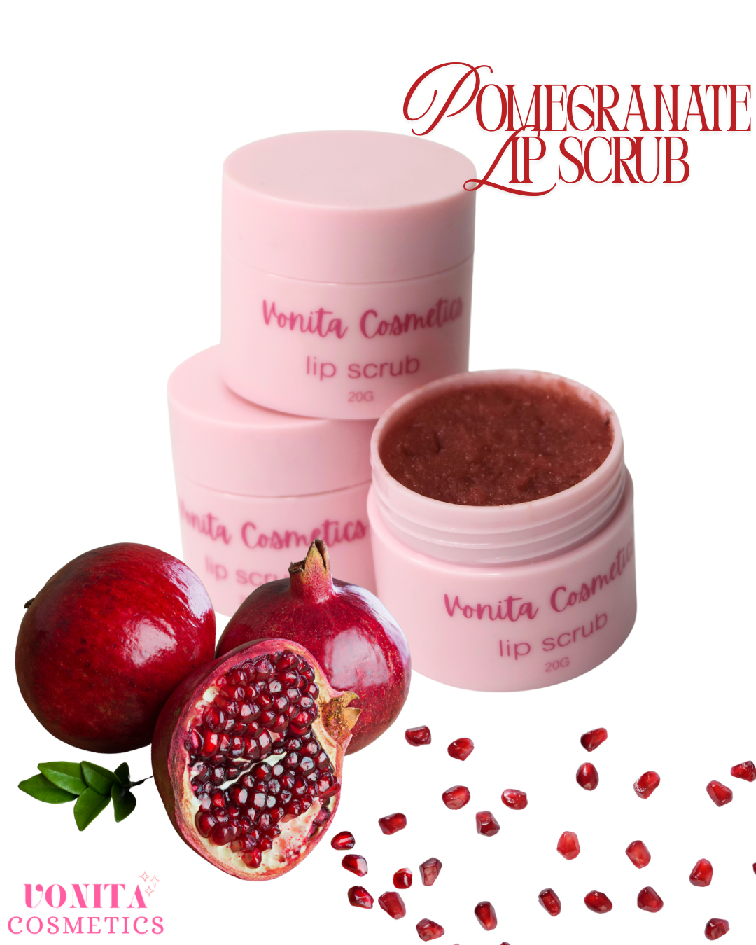 Pomegranate Lip Scrub