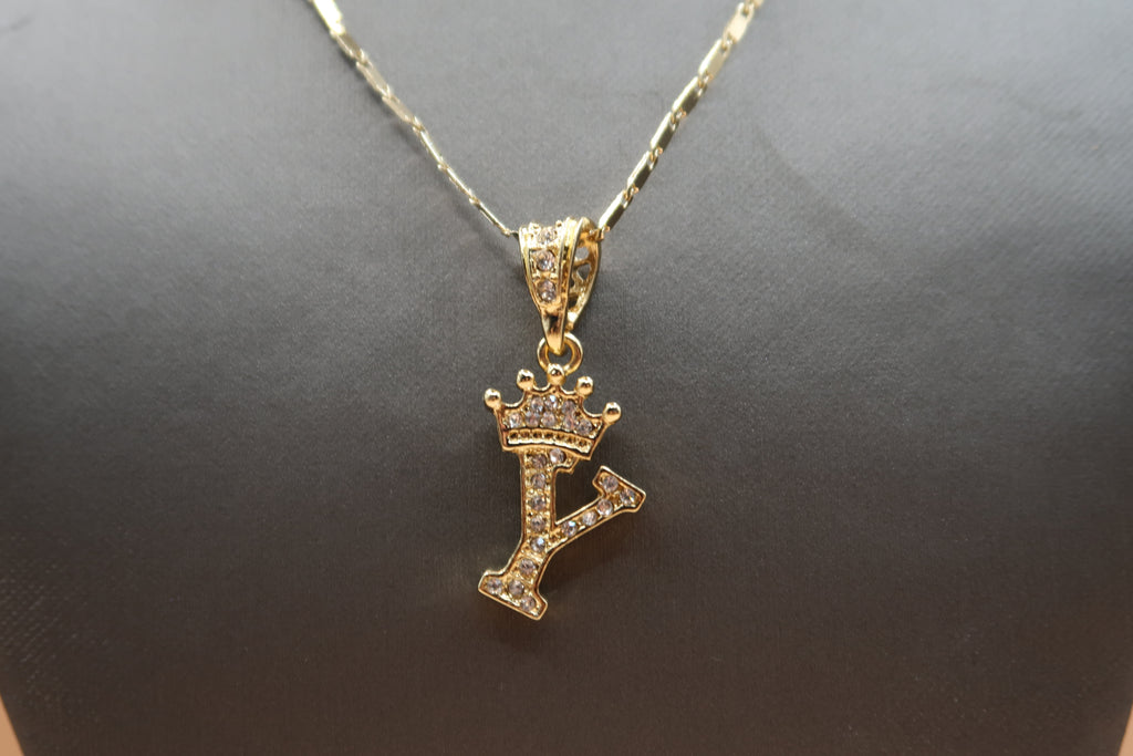 Y Crown Necklace
