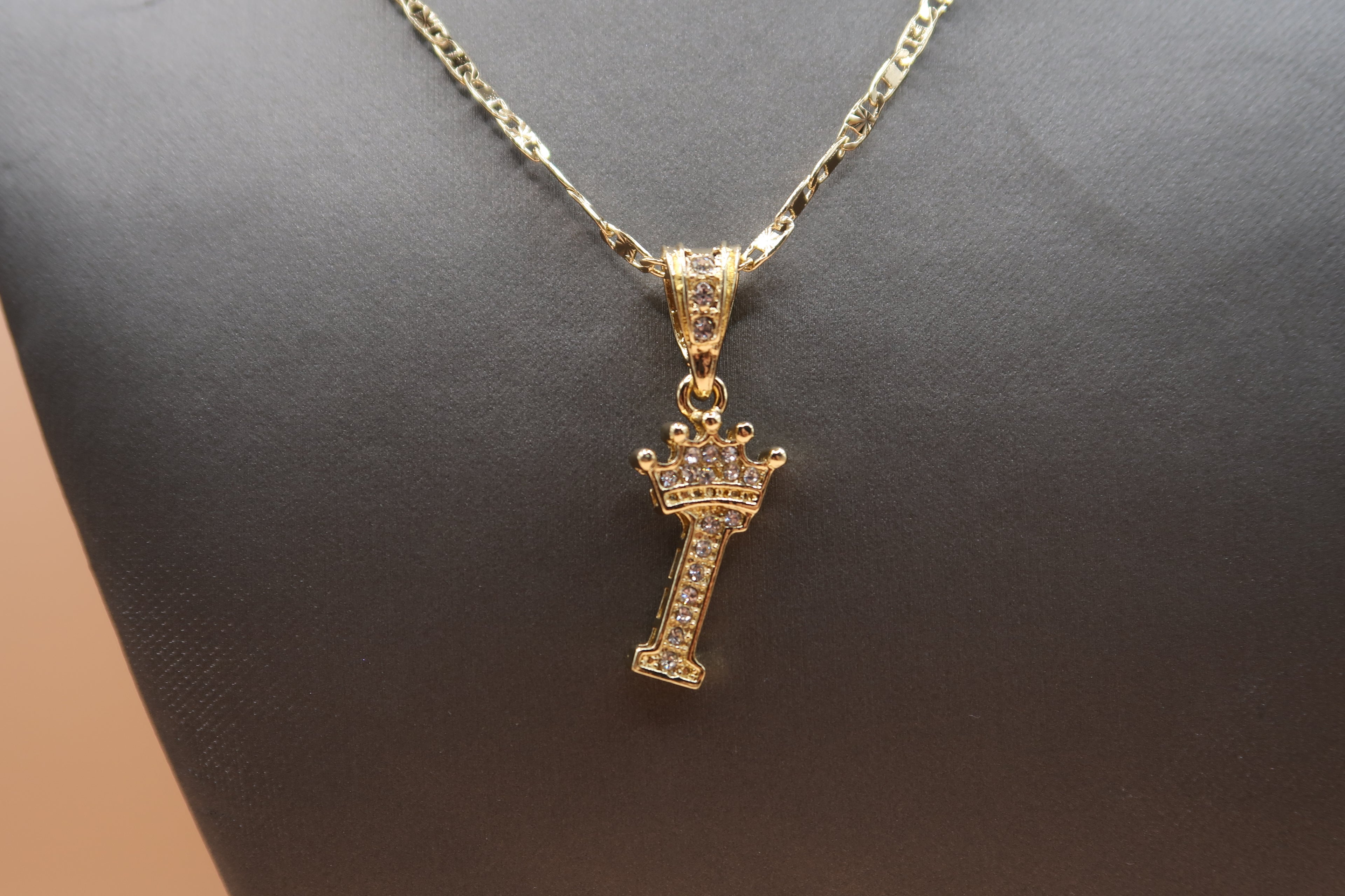 I Crown Necklace