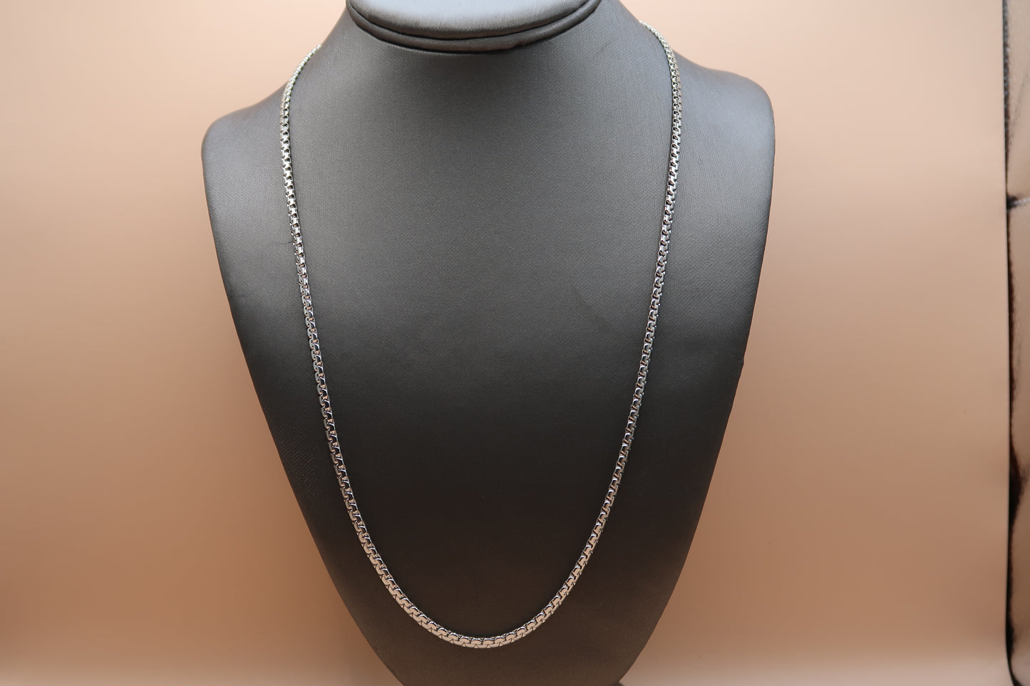 Silver Franco Rope necklace