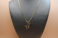 Cursive W Necklace