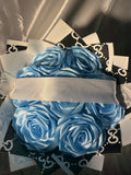 Sky Blue Eternal Rose Bouquet