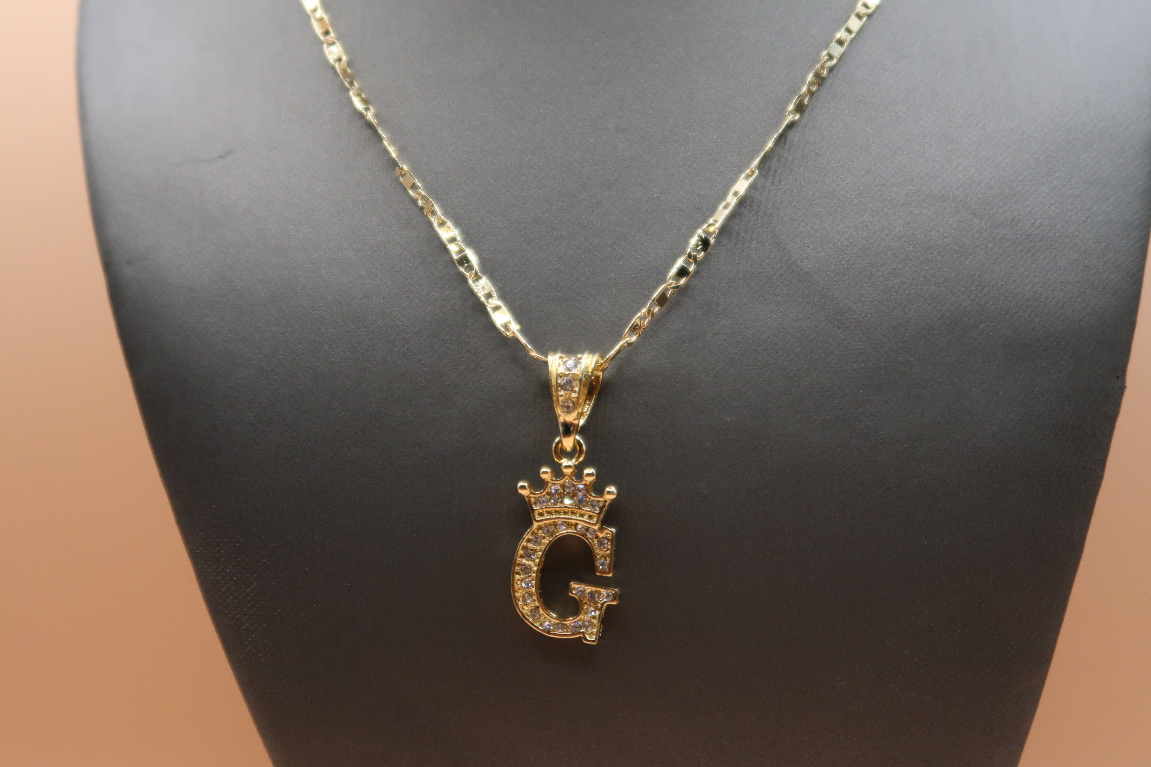 G Crown Necklace