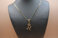 R Crown Necklace