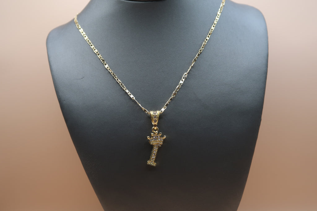 I Crown Necklace