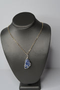 Sodalite crystal necklace