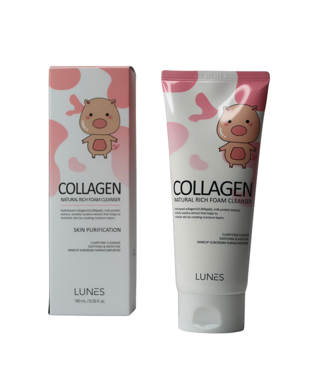 Lunes Collagen Natural Rich Foam Cleanser