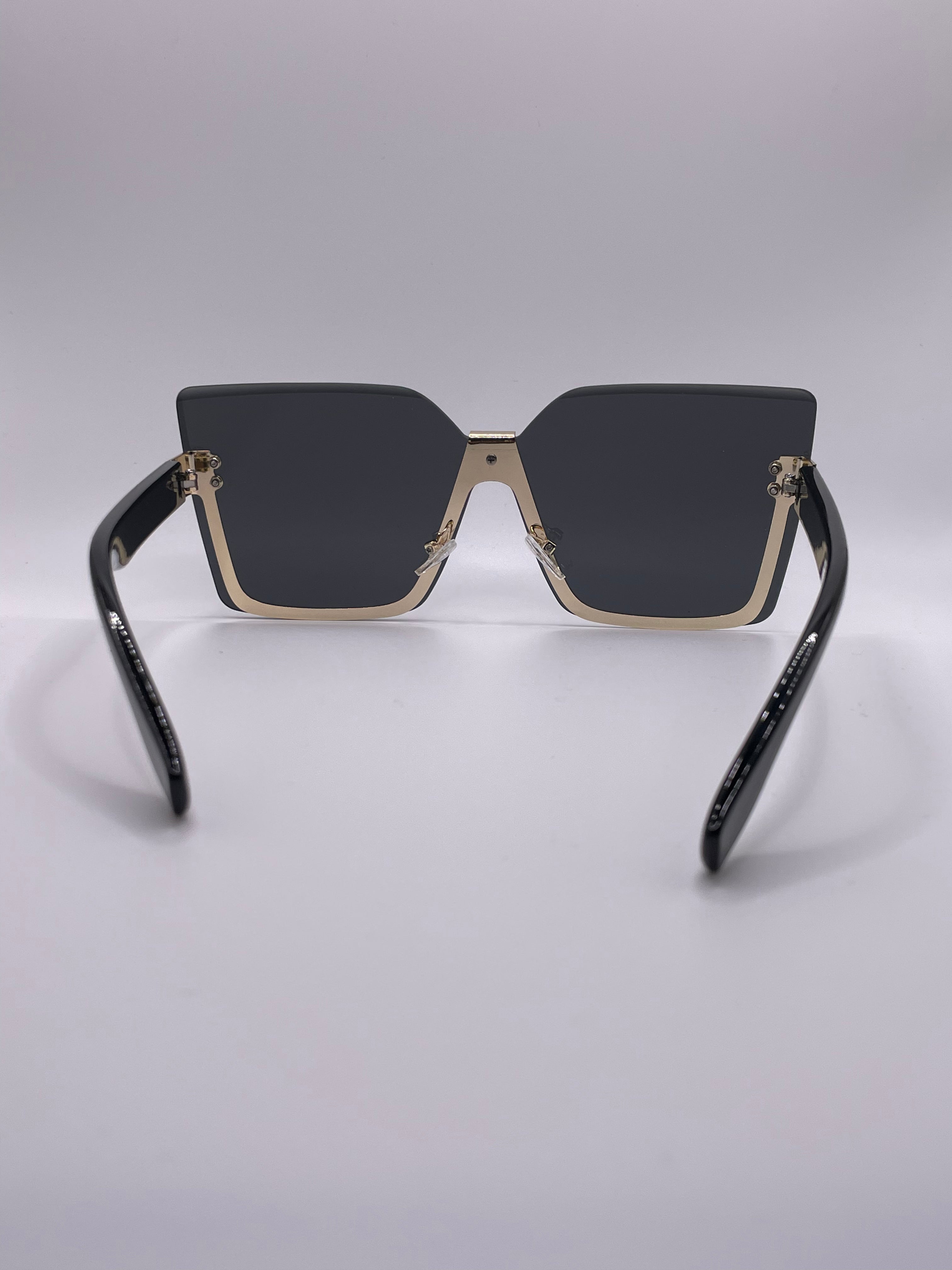 Vintage Oversized Square Sunglasses