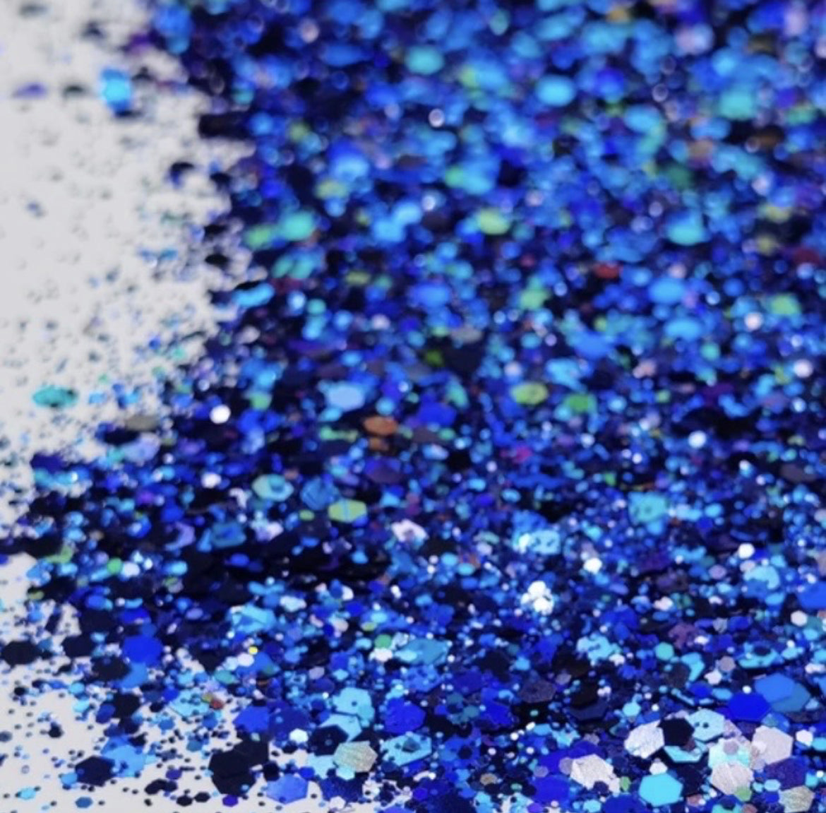Dark Blue Holographic Loose Glitter 8