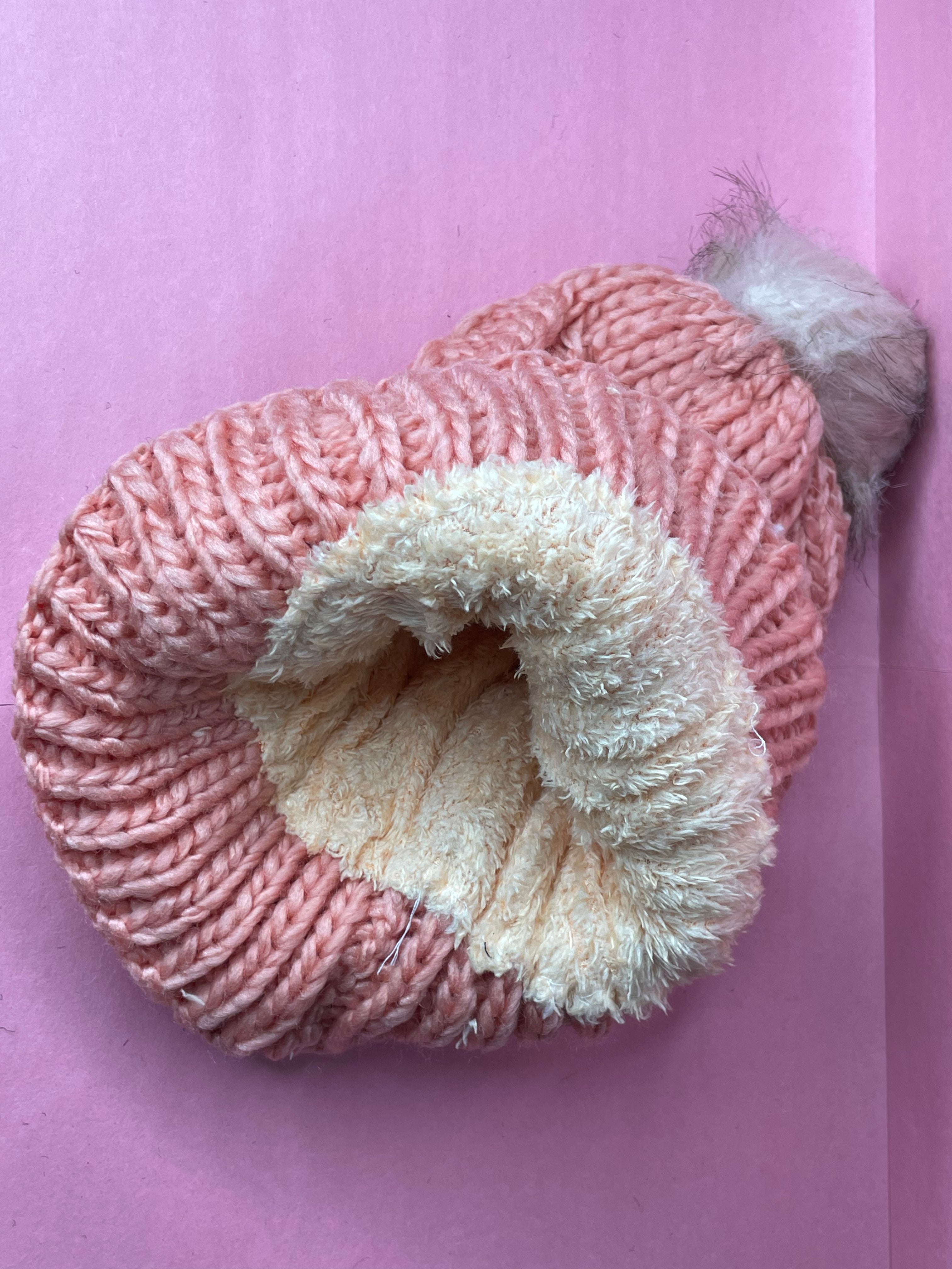 Pink beanie