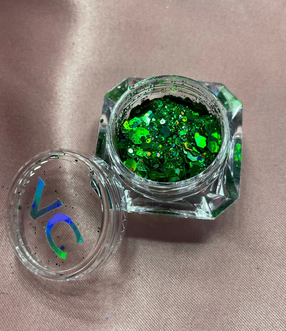 Dark Green Holographic Loose Glitter 15