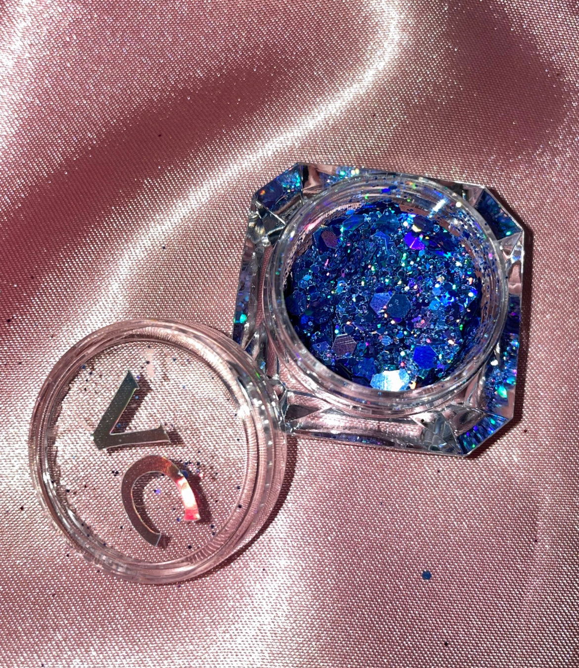 Sea Blue Holographic Loose Glitter 7