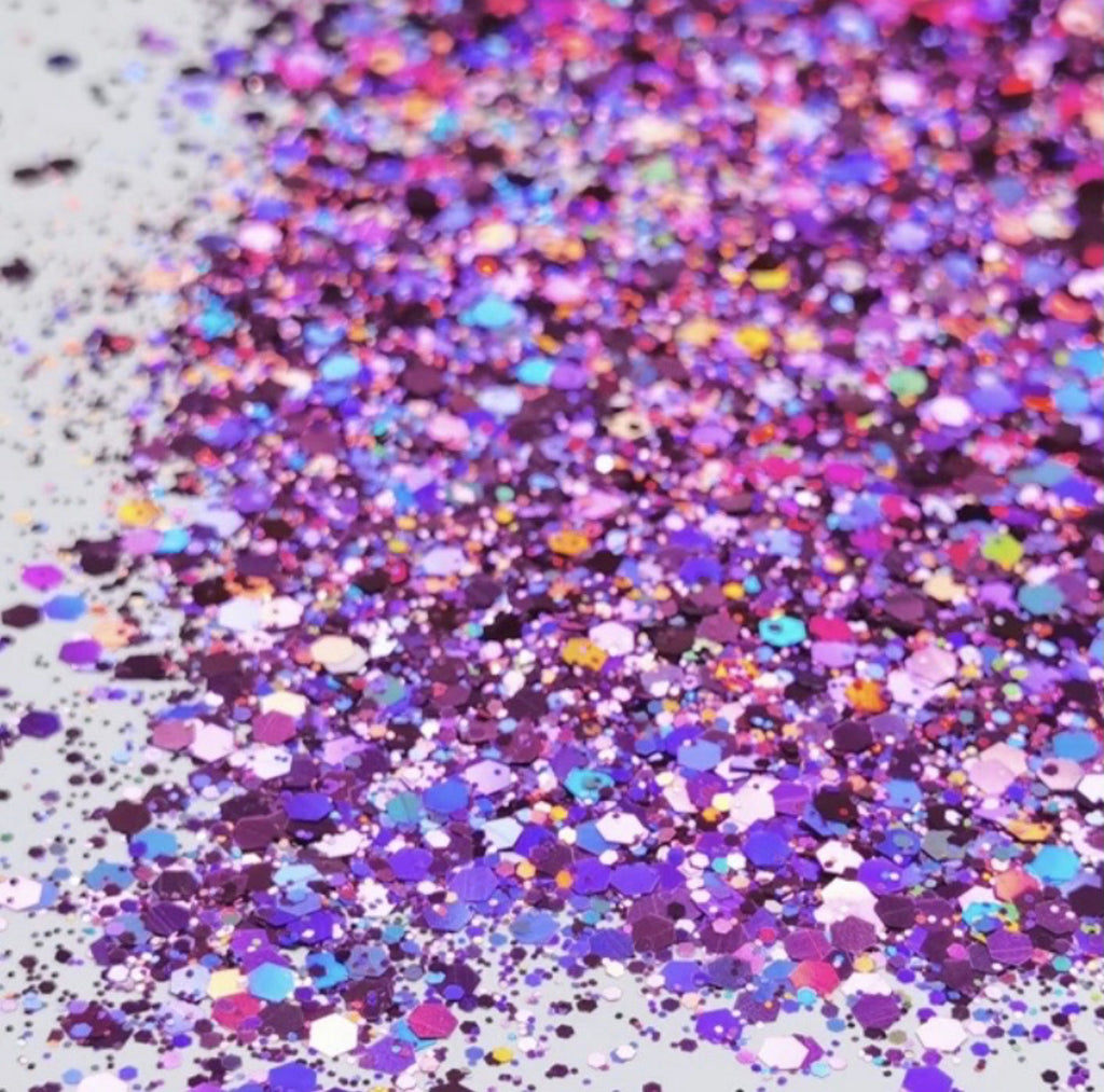 Lavender Purple Holographic Loose Glitter 4