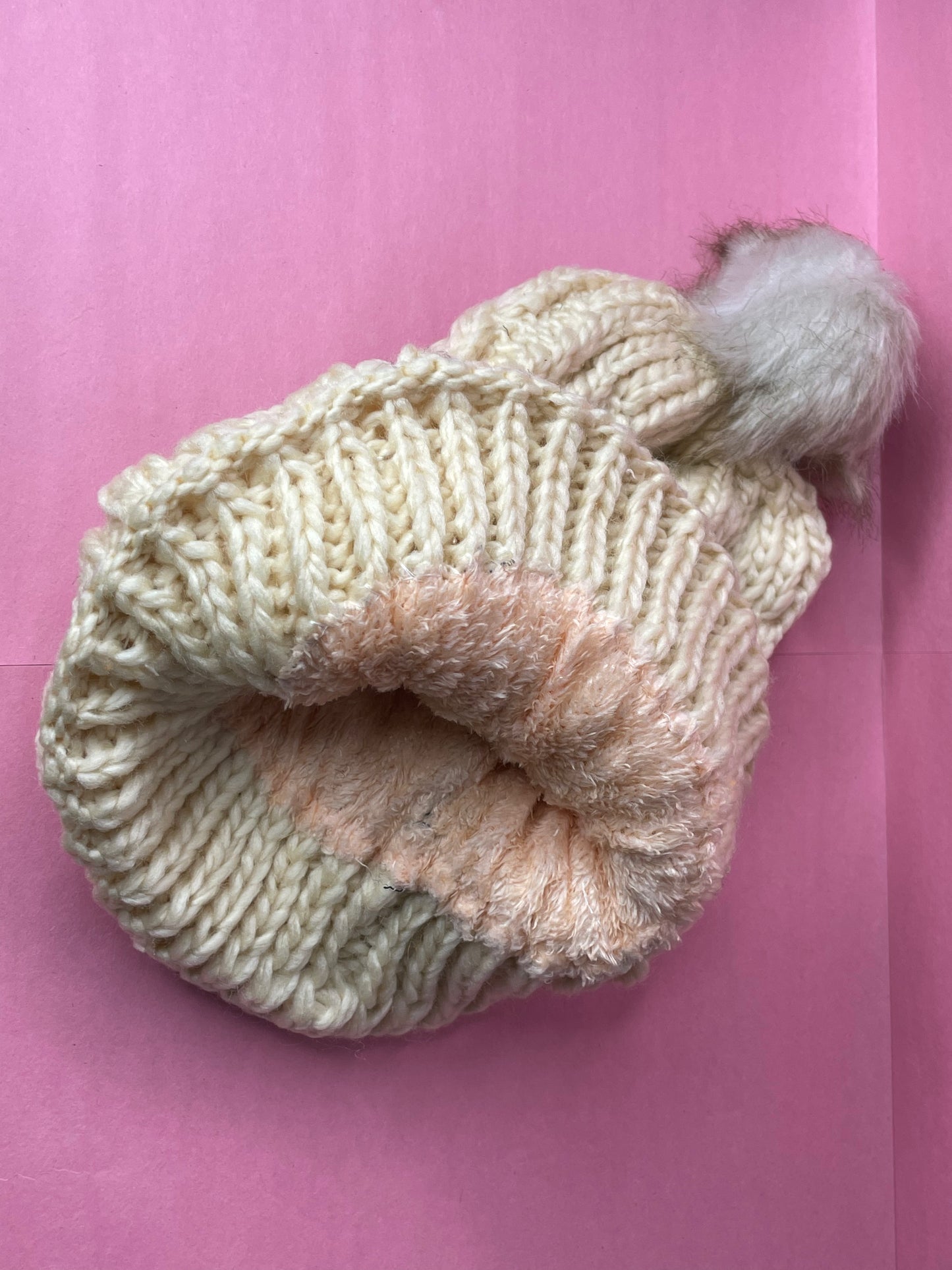 White beanie